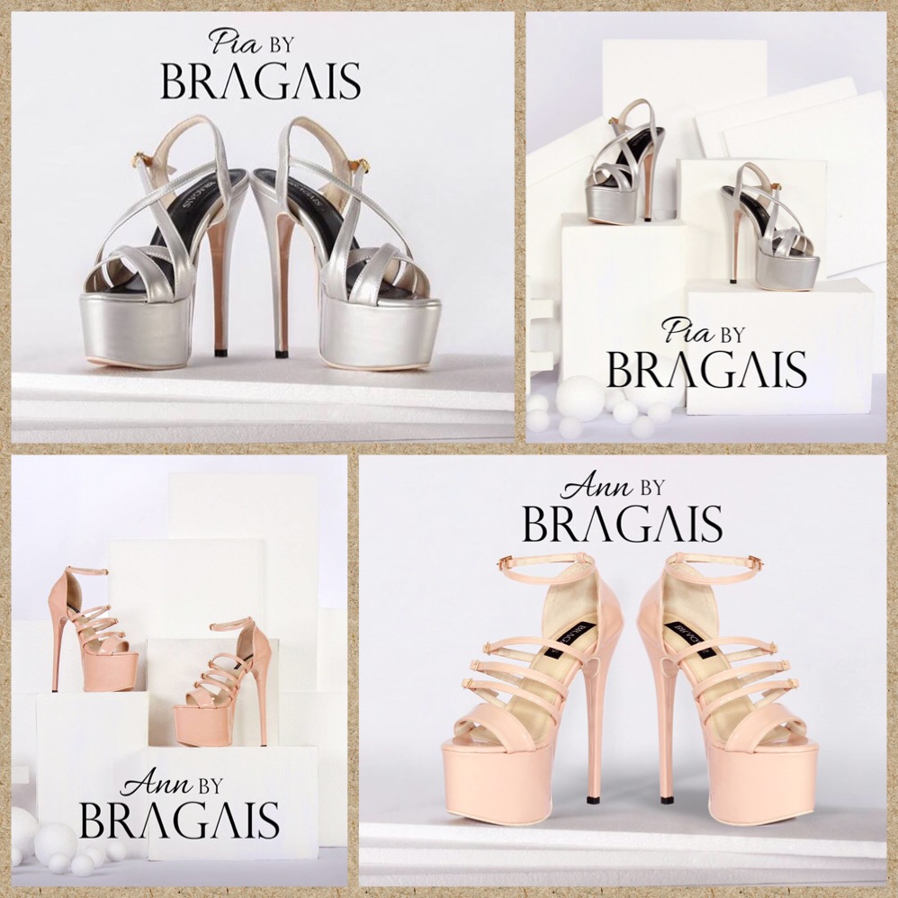 Bragais® presents: The Pia and Ann pageant heels | normannorman.com